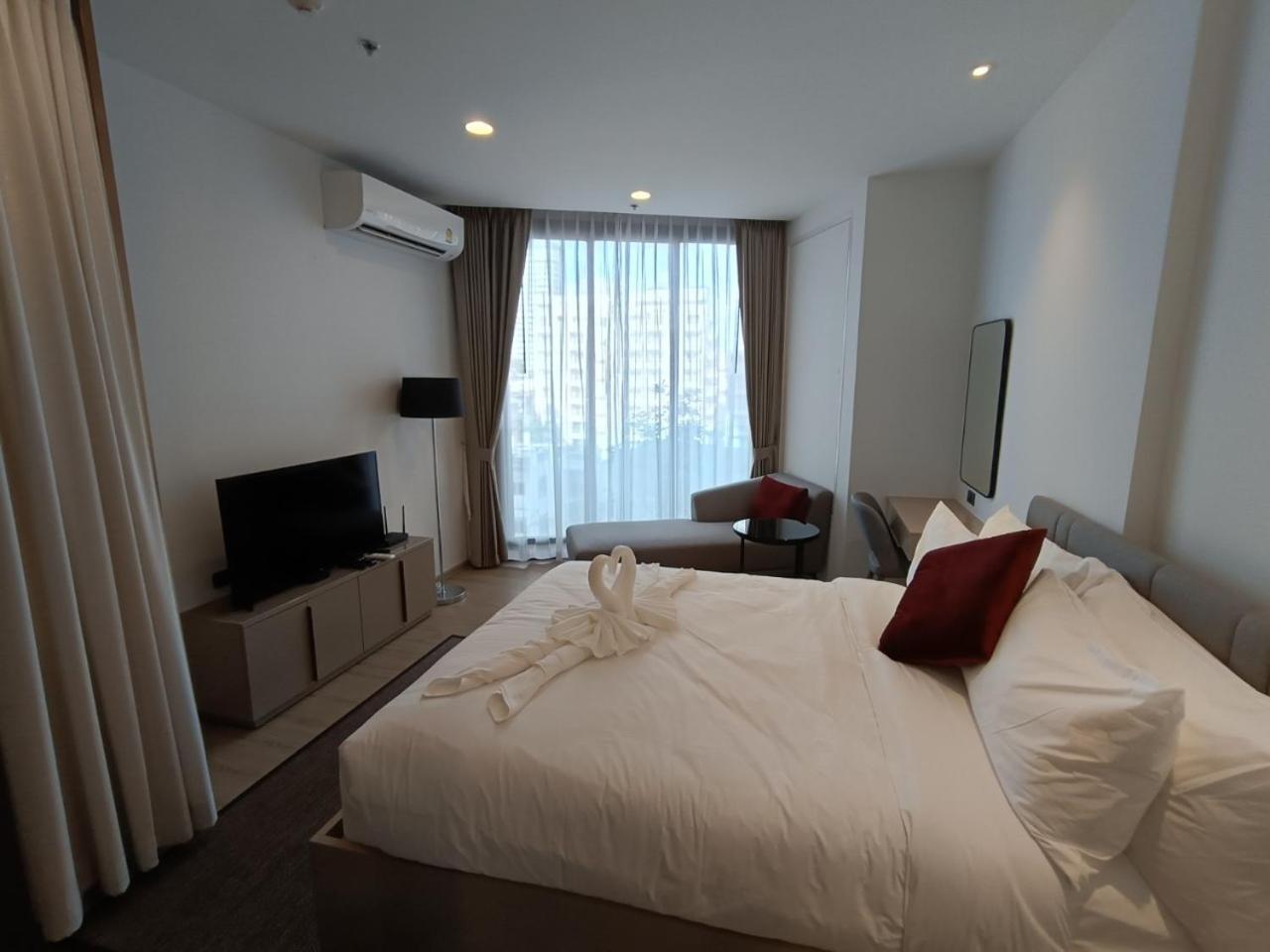 Downtown Chic Condo Rooftop Pool #En797 パッタヤー エクステリア 写真